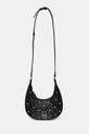 Δερμάτινη τσάντα Pinko 101433.A20F μαύρο AW24