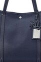 Lauren Ralph Lauren torebka skórzana granatowy 431936094