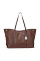Lauren Ralph Lauren borsa a mano in pelle pelle fiore marrone 431936094