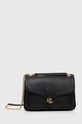 Кожаная сумочка Lauren Ralph Lauren кожа чёрный 431941820