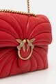 Doplnky Kožená kabelka Pinko 100038.A1EX červená