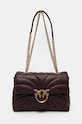 Kožená kabelka Pinko fialová 100038.A1EX