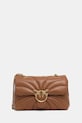 Pinko torebka skórzana brązowy 100038.A1EX