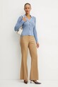 Кожена чанта Pinko 100039.A1EX