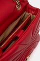 Pinko torebka skórzana 100039.A1EX czerwony