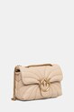 Pinko torebka skórzana 100039.A1EX beżowy AA00