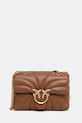Pinko torebka skórzana brązowy 100039.A1EX