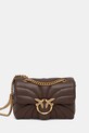 Kožená kabelka Pinko přírodní kůže hnědá 100039.A1EX
