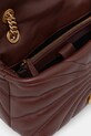 Pinko torebka skórzana 100039.A1EX bordowy
