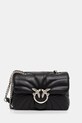 Usnjena torbica Pinko Ne ustreza A4 črna 100039.A1EX