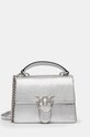 Pinko torebka skóra licowa srebrny 100071.A1VG