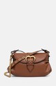 Kožená kabelka Pinko usňová koža hnedá 102802.A1W9