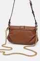Аксесуари Шкіряна сумочка Pinko 102802.A1W9 коричневий