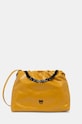 Pinko torebka skóra licowa żółty 103417.A1EO