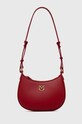 Кожаная сумочка Pinko аппликация красный 103538.A0F1