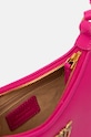 Kožená kabelka Pinko 103538.A0F1 růžová