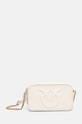 Pinko torebka skórzana skóra licowa beżowy 103799.A1LF