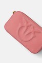 Шкіряна сумочка Pinko рожевий 103799.A1LF