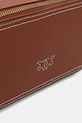 Kožená kabelka Pinko hnědá 103799.A1LF