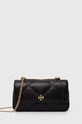 Kožená kabelka Tory Burch Kira Diamond Quilt Mini usňová koža čierna 154710.001