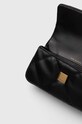 Kožená kabelka Tory Burch Kira Diamond Quilt Mini 154710.001 čierna