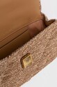 Tory Burch torebka Kira Draped Raffia Mini beżowy 154829.211