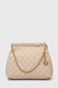 Tory Burch torebka skórzana Fleming Soft Drawstring skóra licowa beżowy 154572.122