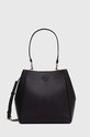 Tory Burch poseta de piele McGraw uni negru 158499.001