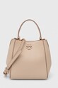 Kožená kabelka Tory Burch McGraw Small přírodní kůže béžová 158500.724