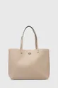 beige Tory Burch borsa a mano in pelle McGraw Donna