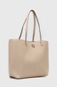 Tory Burch poseta de piele McGraw 152221.724 bej AW24