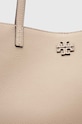 Tory Burch torebka skórzana McGraw beżowy 152221.724