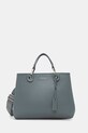 Kabelka Emporio Armani hladký tyrkysová EW000360.AF12036