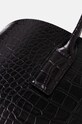 Akcesoria Emporio Armani torebka skórzana EW000364.AF11948 czarny