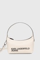 Karl Lagerfeld Jeans torebka aplikacja beżowy 245J3009