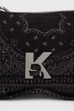 Karl Lagerfeld Jeans torebka jeansowa czarny 245J3025