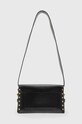 AllSaints torebka skórzana MIRO SATCHEL W004XA czarny AW24