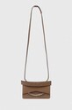 Шкіряна сумочка Karl Lagerfeld 245W3028 коричневий AW24
