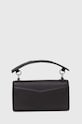 Doplnky Kožená kabelka Karl Lagerfeld 245W3028 čierna