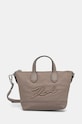 Kabelka Karl Lagerfeld textilní šedá 245W3033