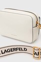 Akcesoria Karl Lagerfeld torebka skórzana 245W3047 biały