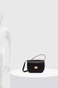 Kožená kabelka Karl Lagerfeld 245W3056 čierna