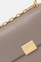 Шкіряна сумочка Karl Lagerfeld сірий 245W3057
