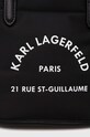 Kabelka Karl Lagerfeld čierna 245W3069