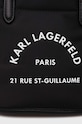 Karl Lagerfeld poseta negru 245W3069