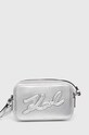 Karl Lagerfeld torebka aplikacja srebrny 245W3094
