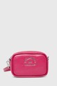 Karl Lagerfeld torebka aplikacja różowy 245W3096