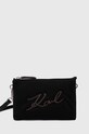 Karl Lagerfeld torebka tekstylny czarny 245W3212