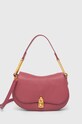 Coccinelle torebka skórzana MAGIE SOFT skóra licowa różowy E1.PQR.58.01.01.S