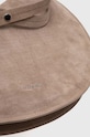 Coccinelle torebka zamszowa SUNUP SUEDE beżowy E1.QKG.13.02.01
